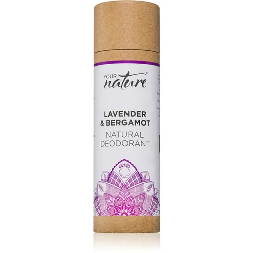 Your Nature Natural Deodorant čvrsti dezodorans Lavender & Bergamot 70 g