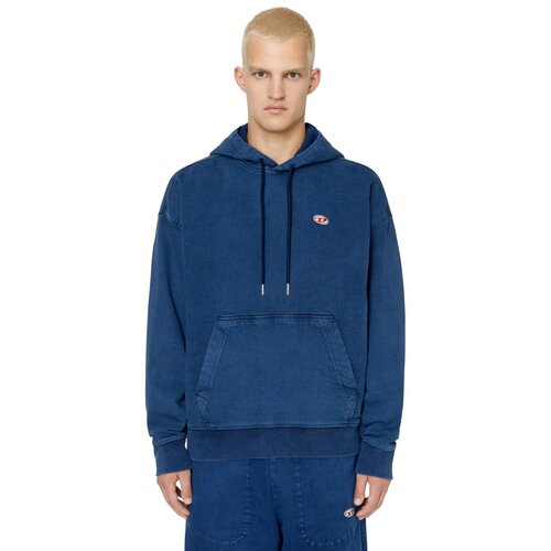 Diesel Sweatshirt - D-UM-RIB-NE SWEAT-SHIRT blue Slike
