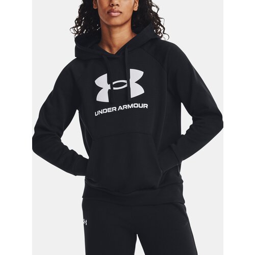 Under Armour Sweatshirt UA Rival Fleece Big Logo Hdy-BLK - Women Cene