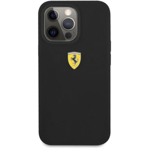 Ferrari silikonski ovitek Scuderia FESSIHCP13XBK za iPhone 13 Pro - črn Cene