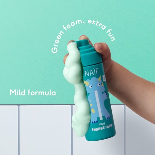 Naif Kids Shower Foam pjena za tu&amp;scaron;iranje za djecu 150 ml Slike