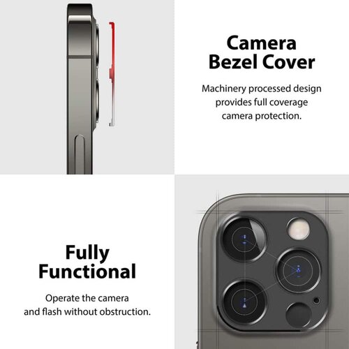 Ringke Camera Styling za iPhone 12 Pro Max &amp;ndash; modra Slike