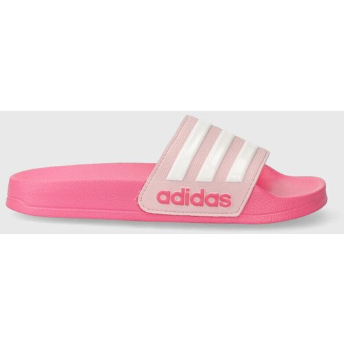 Adidas Otro&amp;scaron;ki natikači ADILETTE roza barva Slike