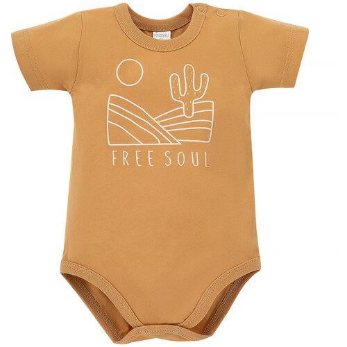 Pinokio Kids's Free Soul Shortsleeve Buttoned Bodysuit Cene
