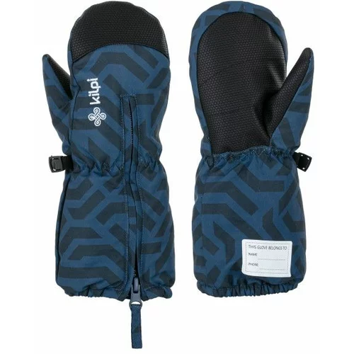 Kilpi Children's ski gloves PALMER-J dark blue