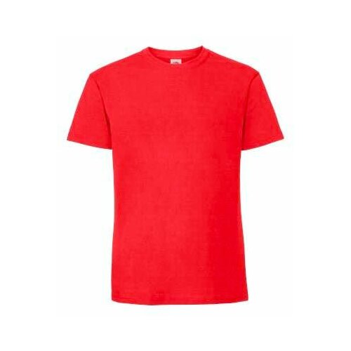 Fruit Of The Loom Iconic 195 Ringspun Premium Men's Red T-shirt Slike
