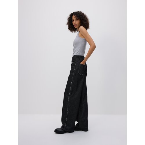 Reserved LADIES` JEANS TROUSERS - siva Cene
