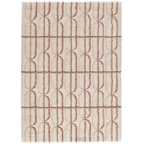 Universal Kremno bela/svetlo rjava preproga 80x150 cm Ember &ndash; Cene