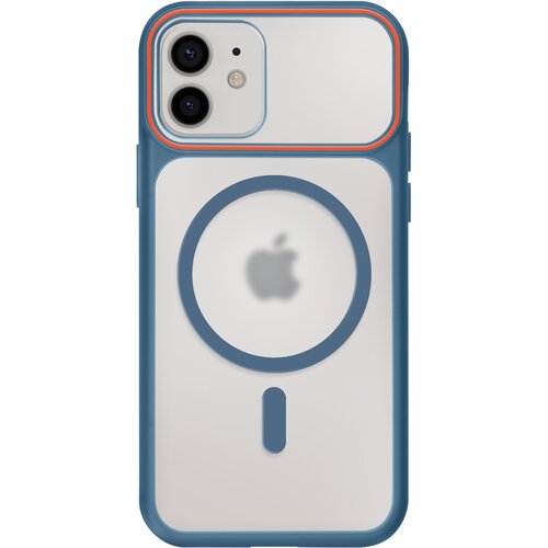 AVIZAR Ovitek za iPhone 12 / 12 Pro MagSafe, dvomaterialni, trd hrbet, Modra, (5000274000) Cene
