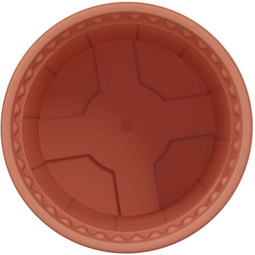  Okrugla saksija za cveće 6 pcs Crvena cigla &amp;Oslash; 12 5 x 10 cm - Crvena cigla &amp;Oslash; 12 5 x 10 cm 6 Slike