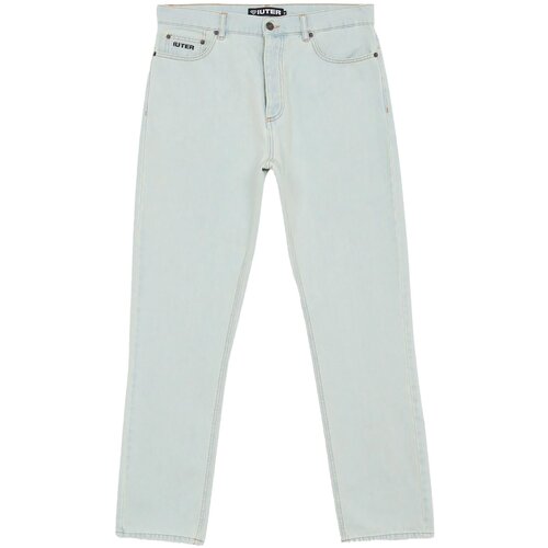 Iuter Jeans Regular Denim Bela Slike