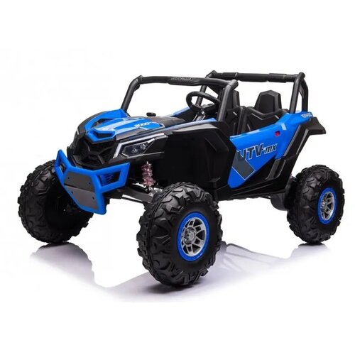 Ramiz Otroški avto akumulator Buggy UTV-MX 24V 4X4 modra lea Cene
