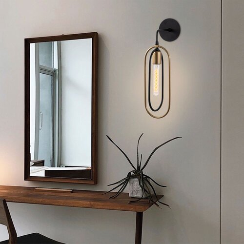 Opviq Cerco 3151 Zidna lampa, crno-bronzana Cijene