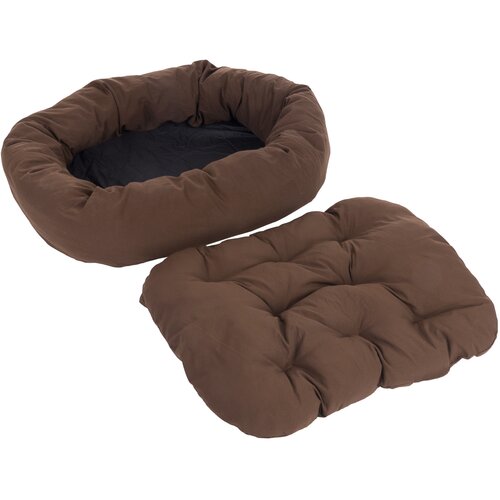 zooplus Pasja postelja Cozy Mocca - D 120 x Š 105 x V 25 cm Cene