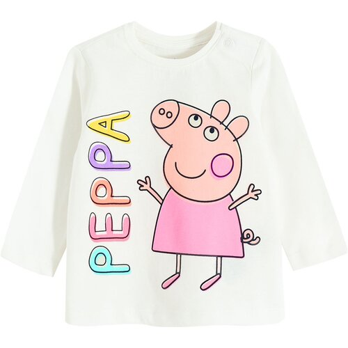 Cool club majica DR LCG2900188 PEPPA PIG D bela 68 Slike