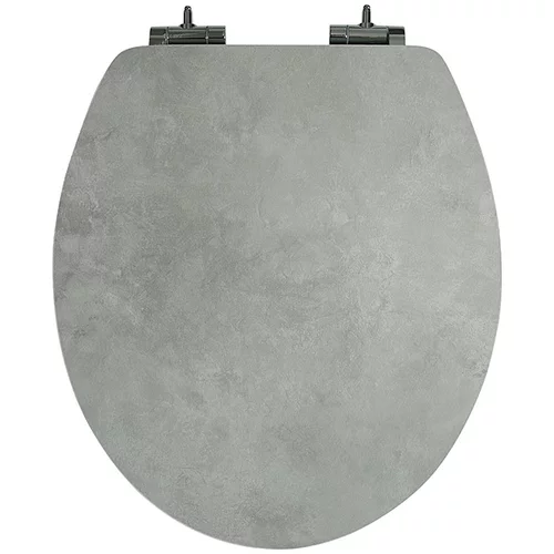 Poseidon WC deska Grey Stone (MDF, počasno spuščanje, snemljiva)