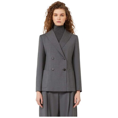 Max Mara Jakne & Blazerji ORNATI Siva Cene