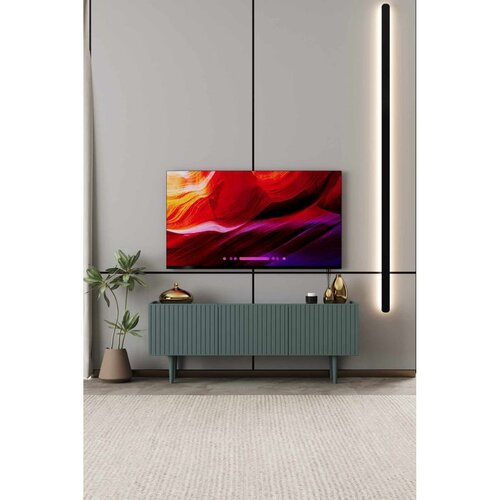 Hanah home TV komoda Capella 140, 140 cm, zelena Cene