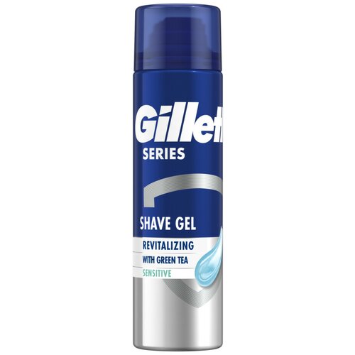 Gillette series sensitive gel za brijanje, 200 ml Slike