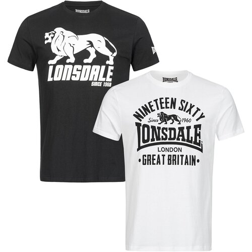 Lonsdale Men's t-shirt regular fit double pack Cijene