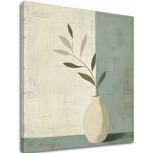  Slika na platnu Vaza na bež - Moderna dekoracija Cijene