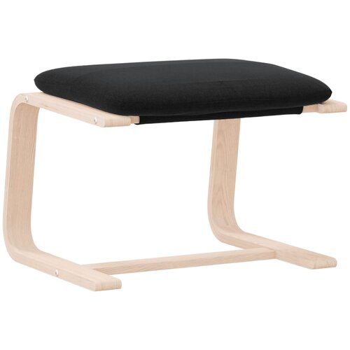  Tabure crni 51 x 41 x 40 cm od tkanine Slike