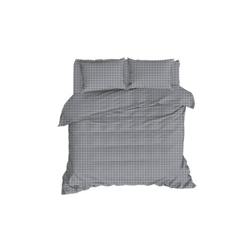 Lessentiel Maison Ranforce posteljina (200x220) Pipong Anthracite Cene