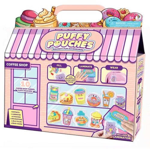 Mga Entertainment Puffy Pouches: Pufi charm design set - kavarni Slike