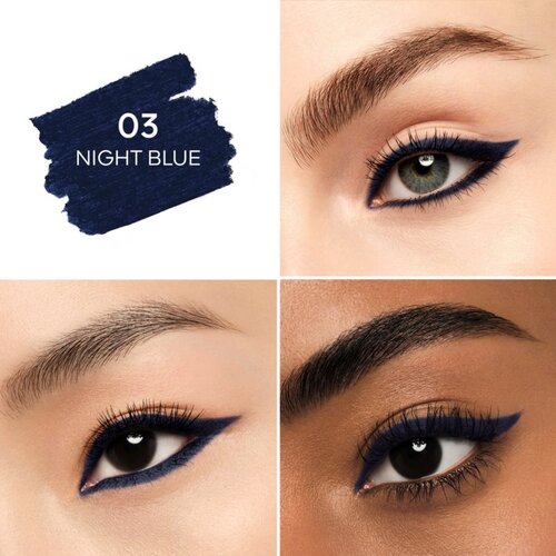 Guerlain The Eye Pencil dolgoobstojni svinčnik za oči vodoodporna odtenek 03 Night Blue 0,35 g Slike