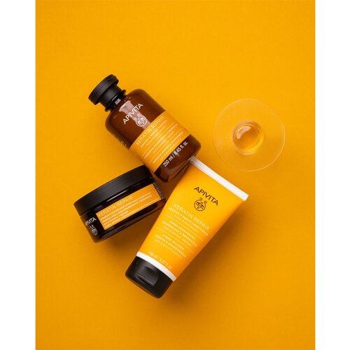 Apivita Keratin Repair keratinski obnovitveni balzam za suhe in po&amp;scaron;kodovane lase 150 ml Slike