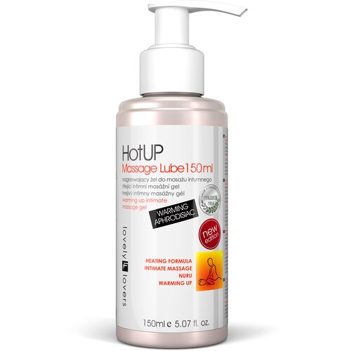 Lovely Lovers HotUP Massage Lube 150ml Slike