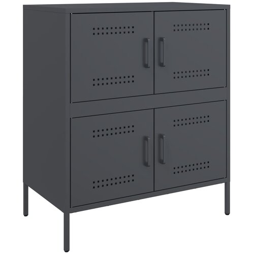 vidaXL Komoda antracit 68 x 39 x 79 cm čelična Cijene