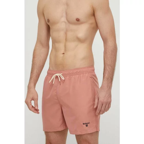 Barbour Kopalne kratke hlače roza barva