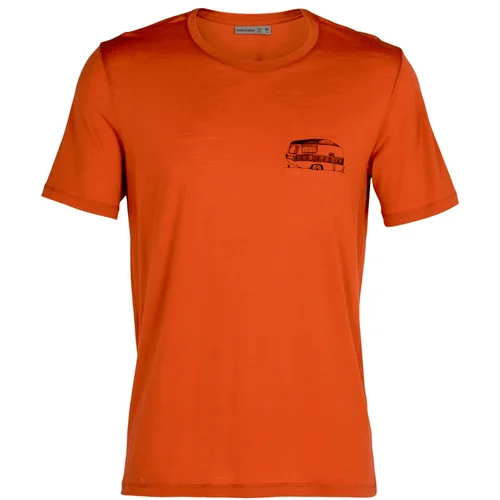 ICEBREAKER Men's T-Shirt Tech Lite SS Crewe The Good Life