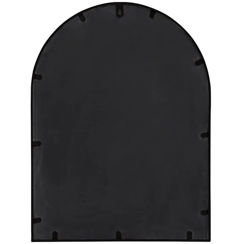  Vrtno ogledalo crno 60 x 45 cm željezno za vanjsku upotrebu Slike