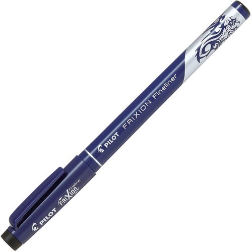  0,45mm frixion fineliner pi&amp;scaron;i-bri&amp;scaron;i pilot sw-ff-b crni Slike