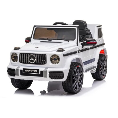 Lean_Toys Otroški avto na akumulator Mercedes G63 AMG BBH-0002 bela Cene