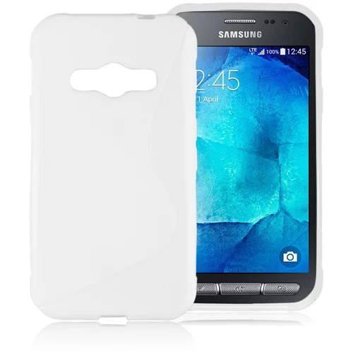  Gumijasti / gel etui S-Line za Samsung Galaxy Xcover 3 - beli