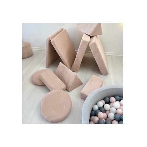 Atelier Del Sofa puzzle - pink pink 2-Seat sofa-bed Slike