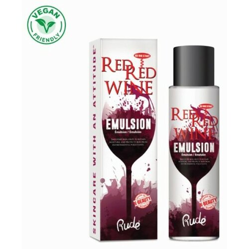 Rude Cosmetics emulzija red wine | čišćenje i toniranje | | ecobeauty online Slike