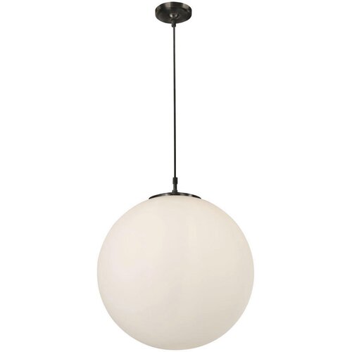 XXXL Searchlight 6088 - Luster na sajli ATOM 1xE27/60W/230V bela/crna Cene