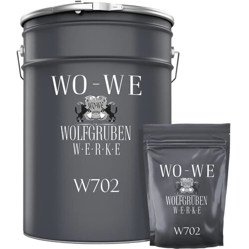 WO-WE 2K epoksidna smola za industrijske podove w702 u sjaju ral 6005 moss green 10kg Slike