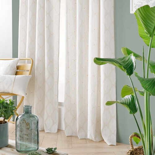 Douceur d int&amp;eacute;rieur Bež zavesa 140x240 cm Maho &amp;ndash; Slike