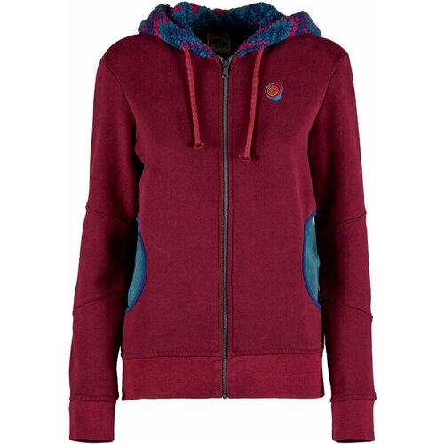 E9 Majica s kapuljačom na otvorenom Bea Women&amp;#039;s Fleece Hoodie Magenta L Slike