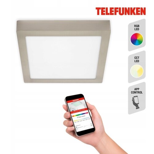 Telefunken 309602TF - LED RGBW plafonsko svetlo LED/18W/230V 2700-6500K WiFi Slike