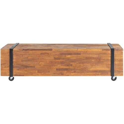  stalak 110 x 30 x 32,5 cm od masivne tikovine Slike