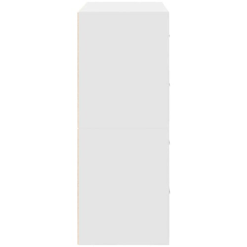 VidaXL Ormari s 2 ladice 2 kom bijeli 60x31x40 cm konstruirano drvo Slike