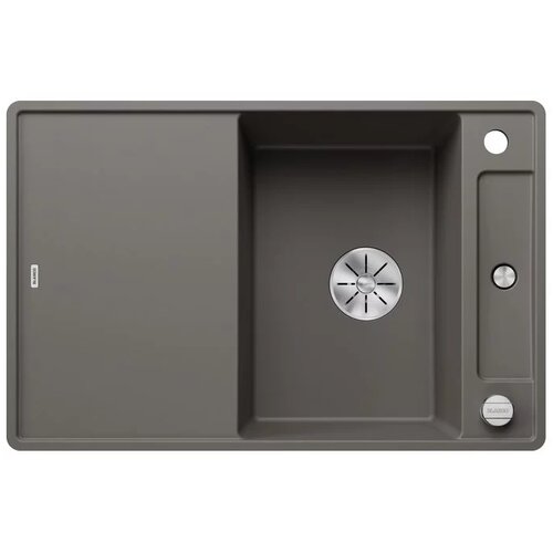 Blanco sudoper AXIA III 45 S-F InFino SILGRANIT VULKAN SIVA, daska staklo, s dalj.upr. Slike