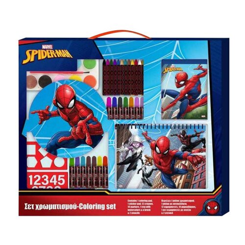 DIAKAKIS Bojanka sa dodacima SPIDERMAN 508164 Slike