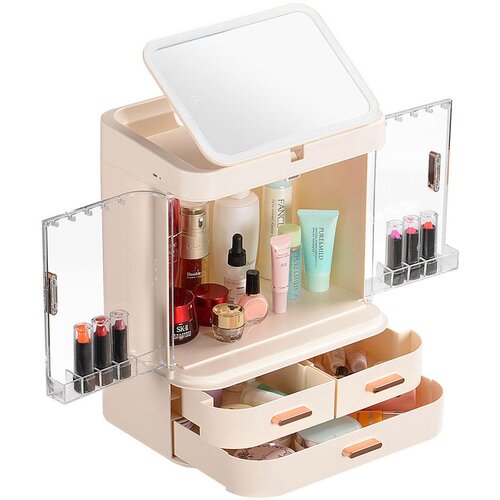  Organizator za &amp;scaron;minku Beauty Box, bež Slike